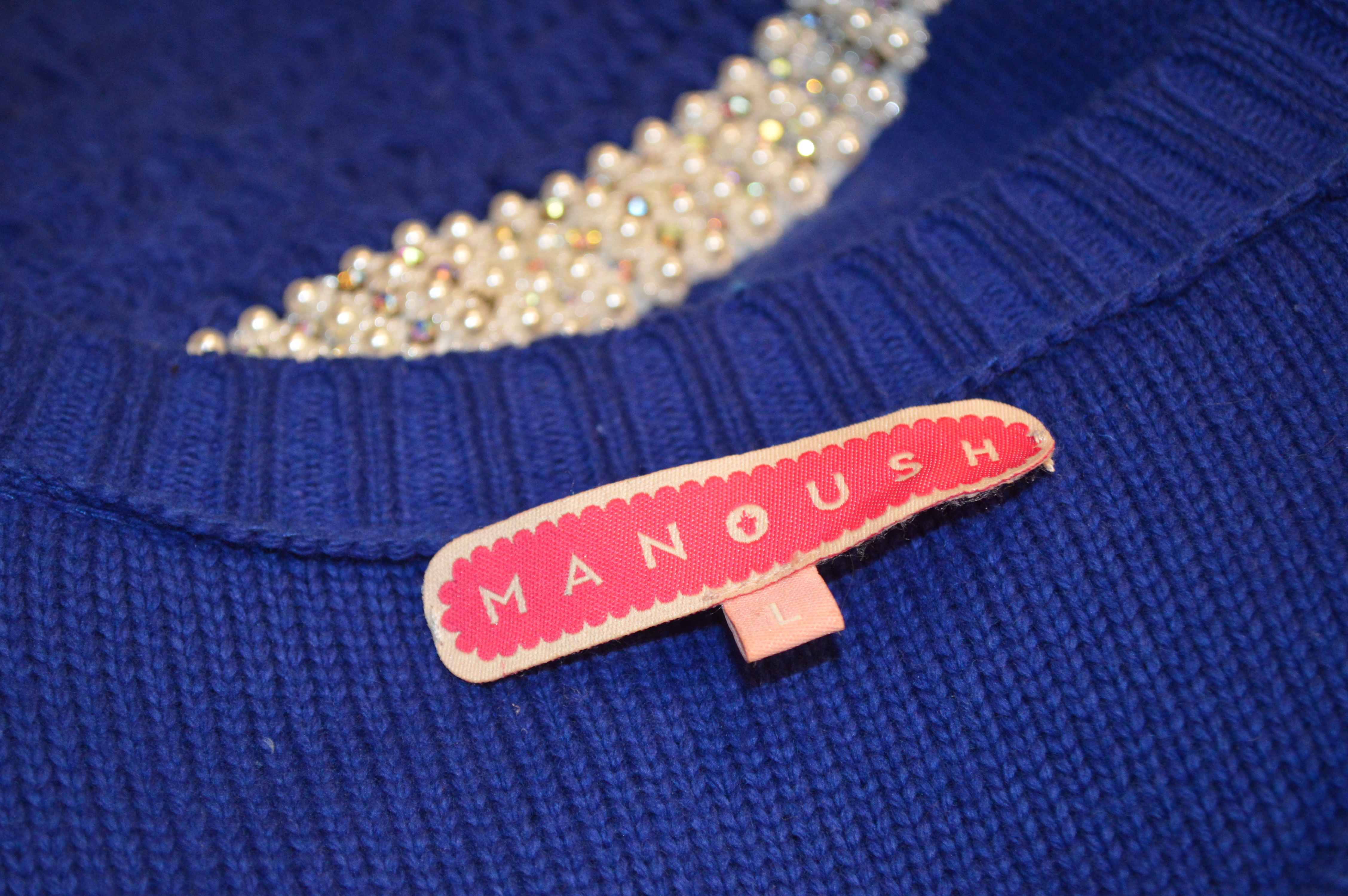 Robe Manoush bleue 